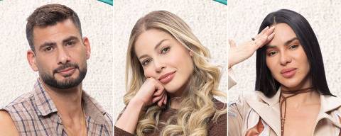 Nizam, Saory e Tamires estão na roça